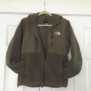 The North Face Green Hooded Jacket